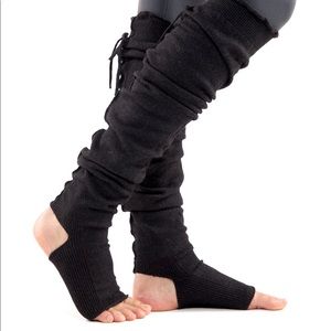 Lululemon Allegro Legwarmers - Black Heathered